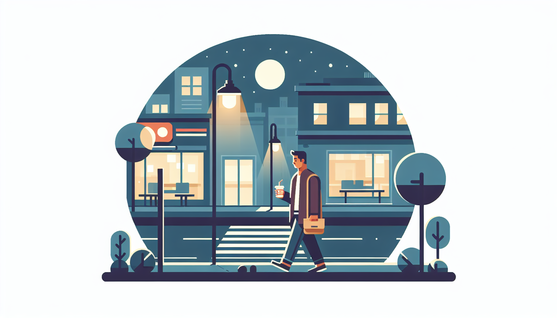 ひとりで外に出る平日夜の過ごし方